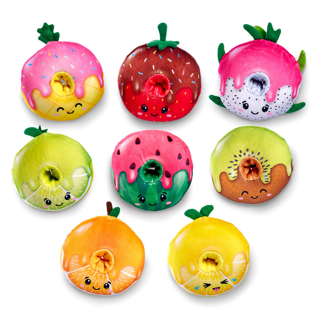 Plush Sugar Donut - Fruit Edition
