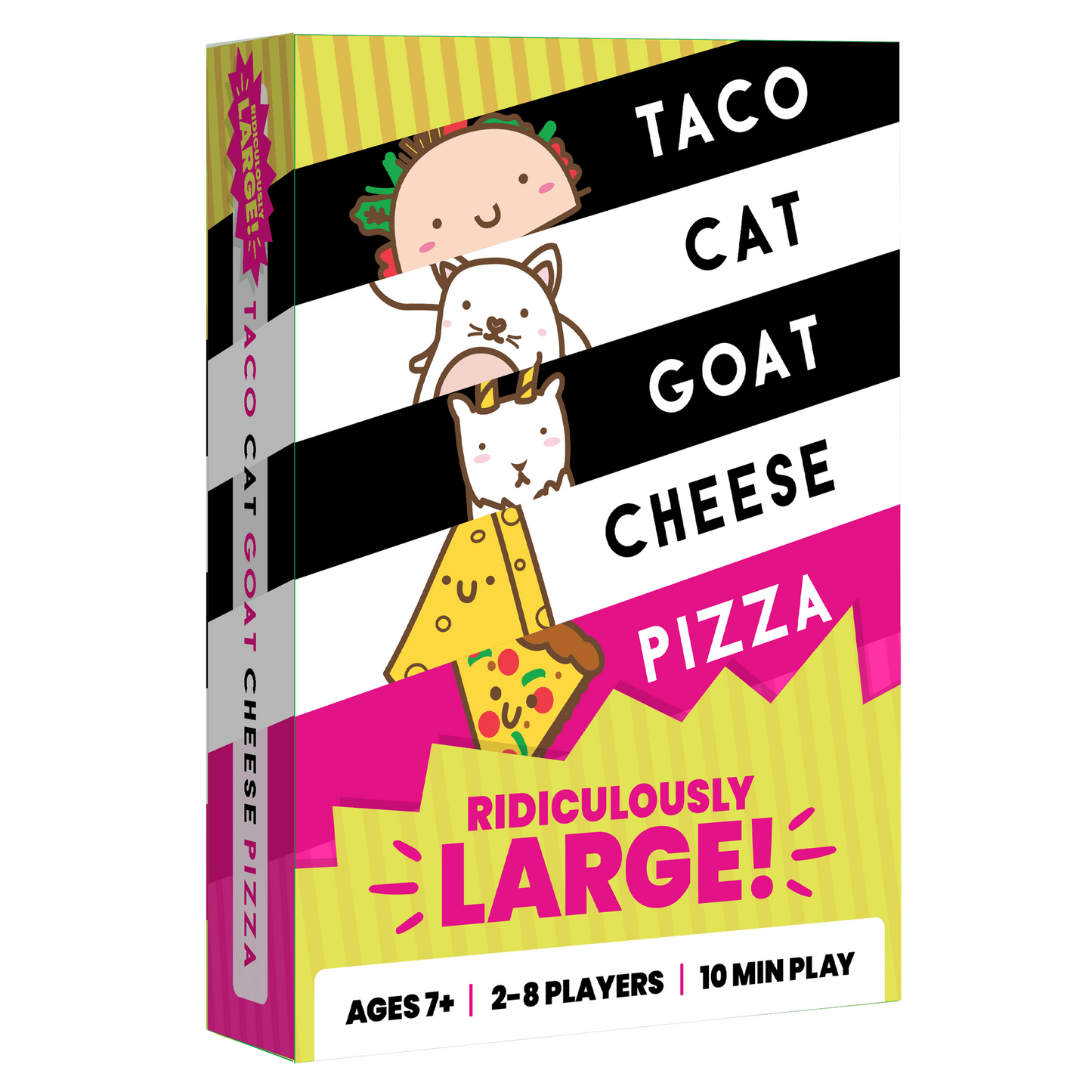 Taco Cat Goat Cheese Pizza Game - Large Edition