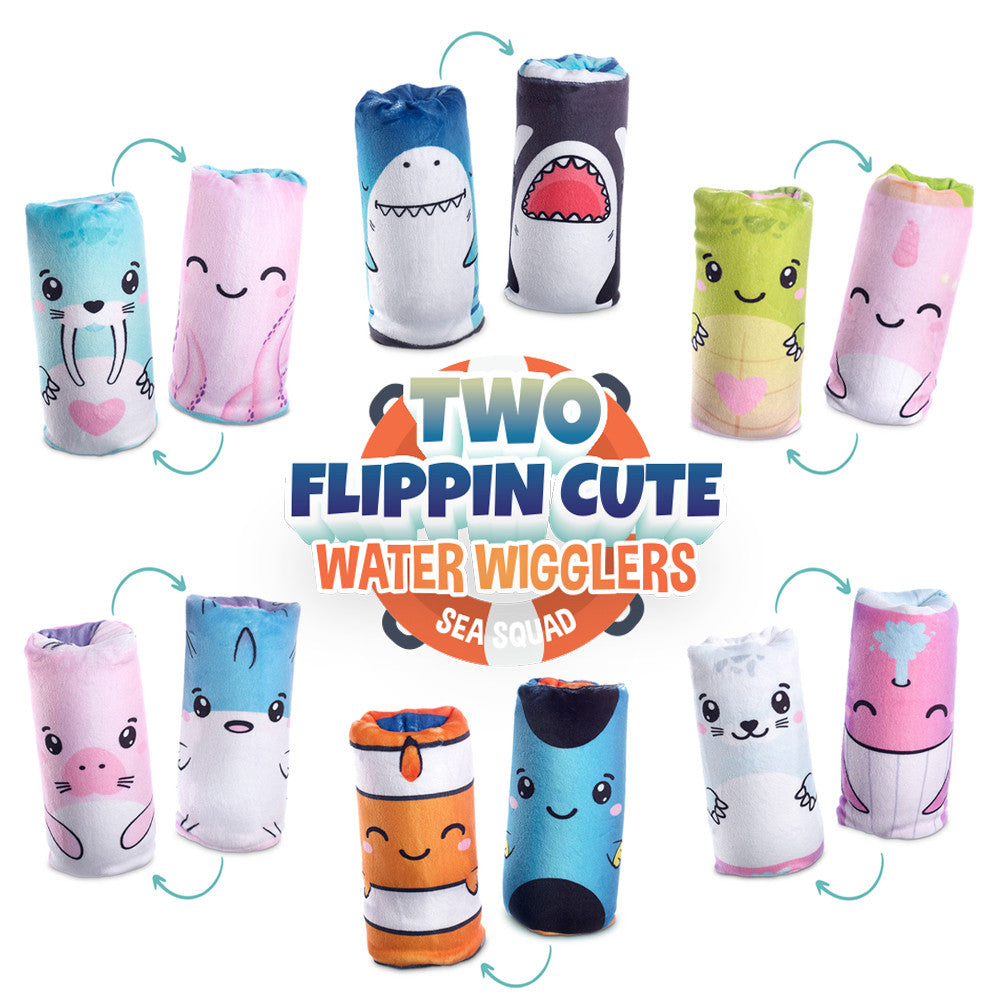 Two Flippin Cute Water Wigglers - Sea Squad
