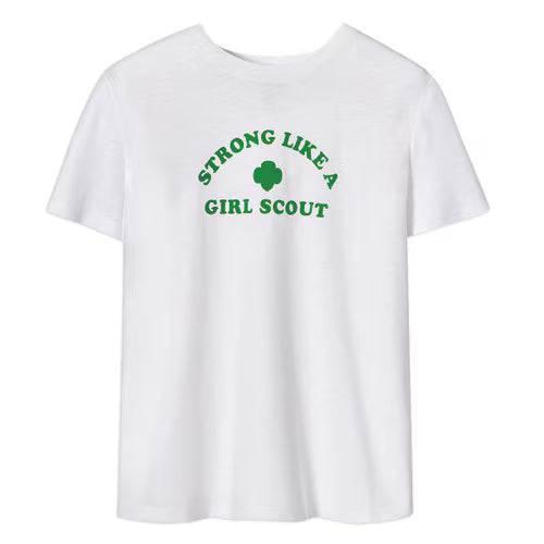 Strong Like a Girl Scout T-Shirt - Adult