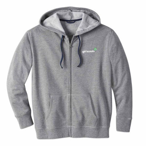 Trefoil zip Up Hoodie - Adult