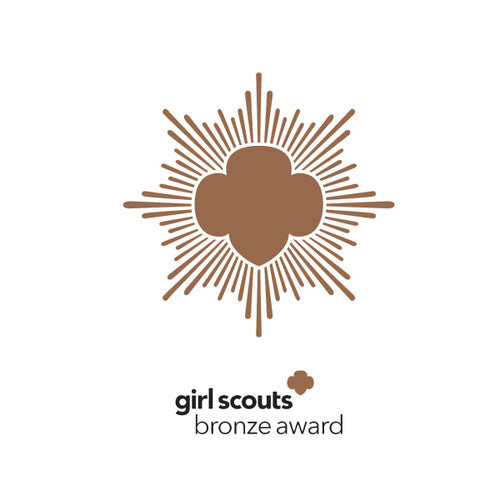 Girl Scout Bronze Award Window Decal
