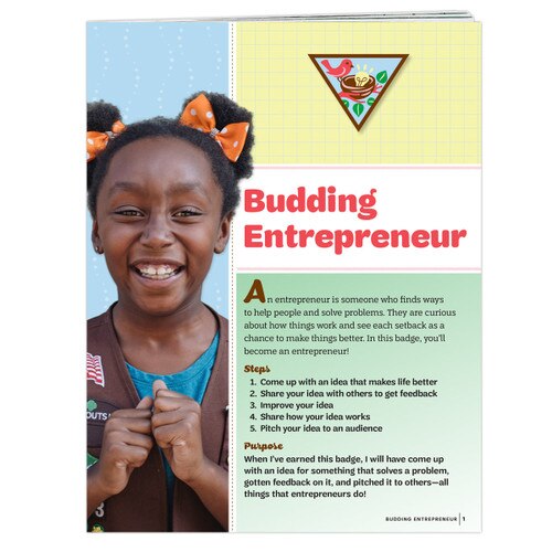 Brownie Budding Entrepreneur Badge Requirements