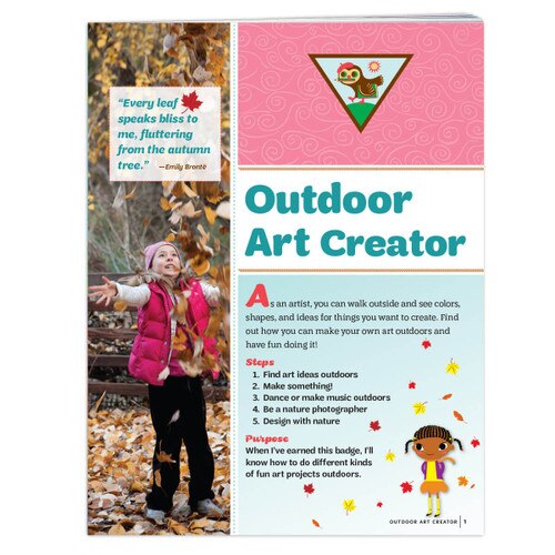 Brownie Outdoor Art Creator Badge Requirements