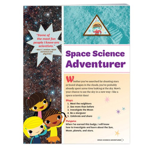 Brownie Space Science Adventurer Badge Requirements