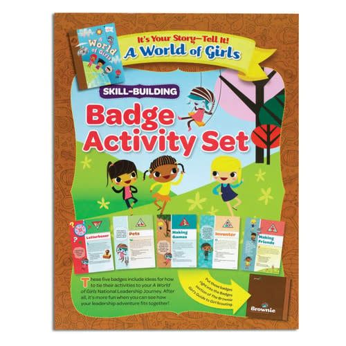 Brownie It's Your Story - Tell It! Badge Activity Set