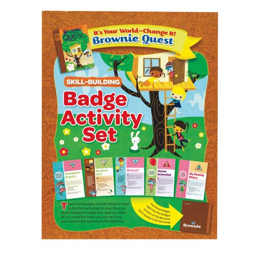 Brownie It's Your World Badge Activity Set
