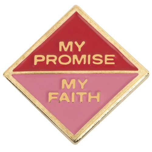 Cadette My Promise, My Faith Pin - Year 2