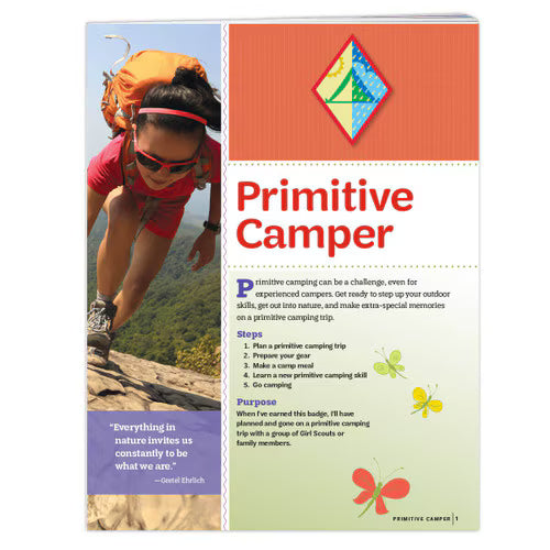 Cadette Outdoor Primitive Badge Requirements