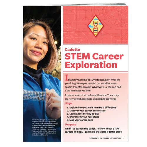Cadette STEM Career Exploration Badge Requirements