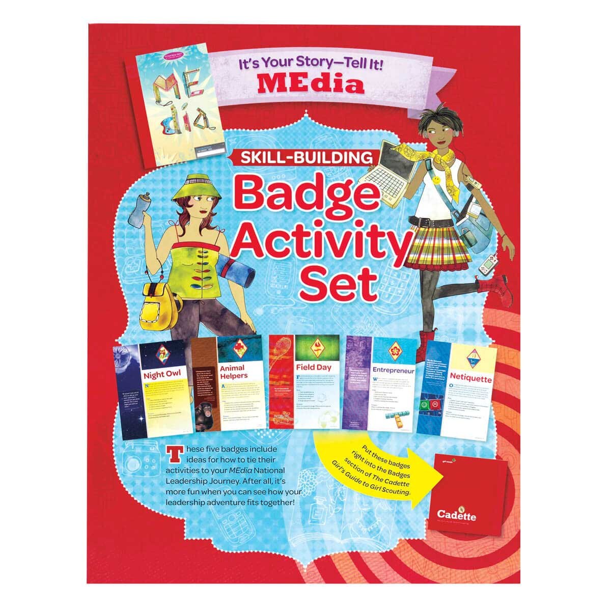 Cadette Media It's Your Story Badge Activity Set