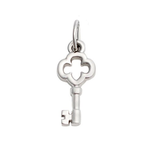 Girl Scout Charming Jewelry Collection Cadette Silver Key Charm