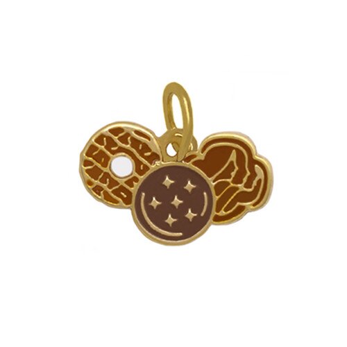 Girl Scout Charming Jewelry Collection Cookie Trio Charm