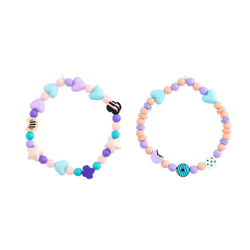 Beaded Cookie Bracelets - Set of 2