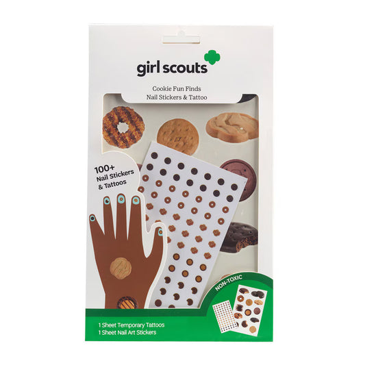 Cookie Fun Finds Nail Stickers & Tattoo
