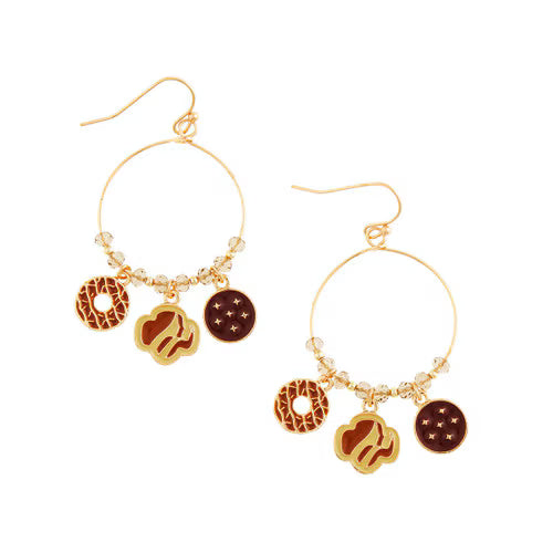 Sparkle Cookie Earring Set