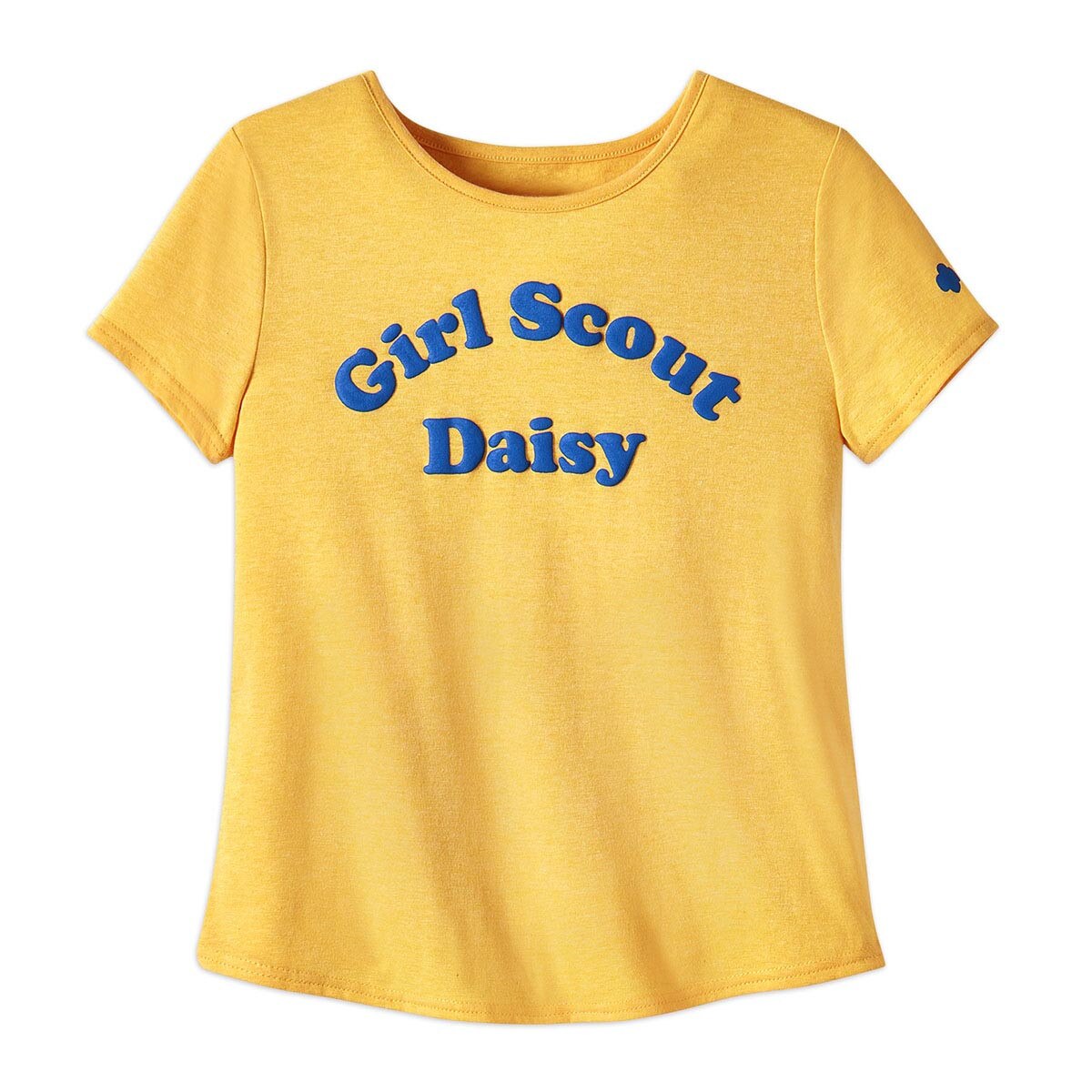 Daisy Curve Hem T-Shirt - Girls