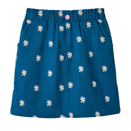 Daisy Embroidered Skirt - Girls