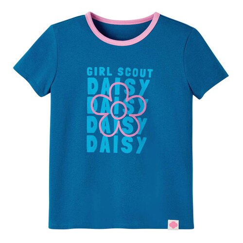 Daisy Outline T-Shirt - Girls
