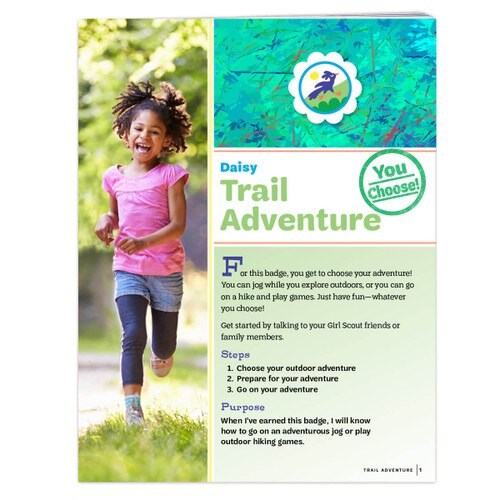Daisy Trail Adventure Badge Requirements