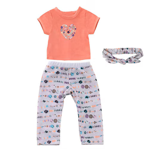 Fashion Doll Clothes - Cookie Pajama Set