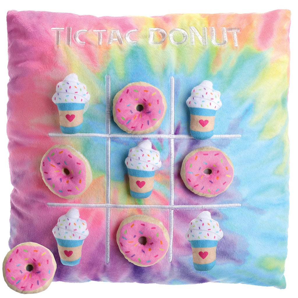 Tic-Tac Donut Pillow