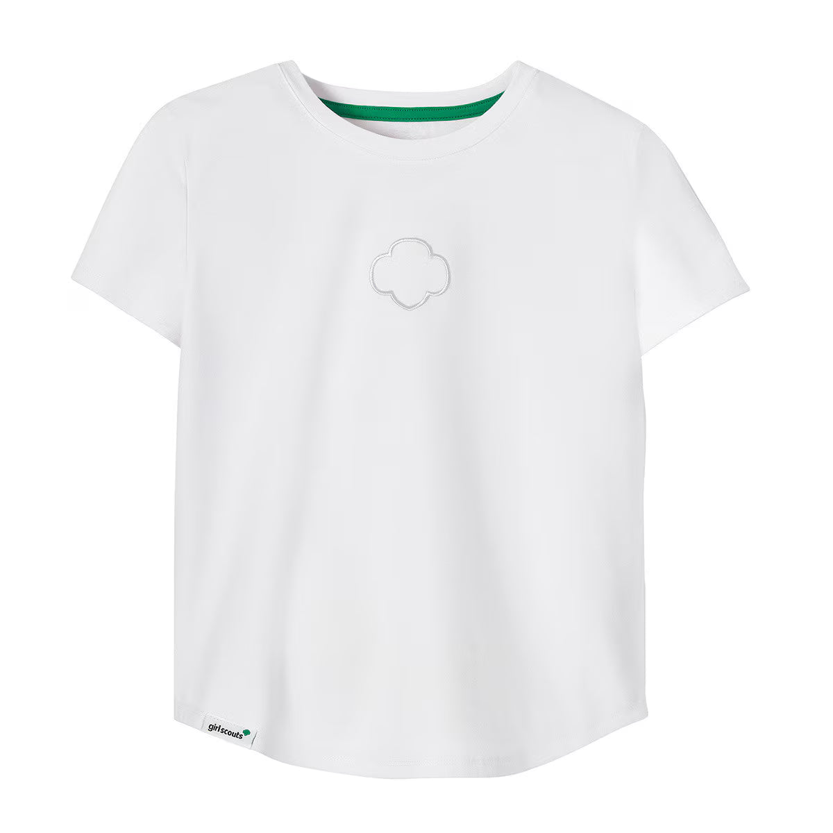 Trefoil Applique T-Shirt - Girls