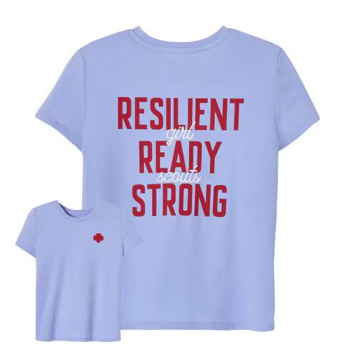 Resilient Ready Strong T-Shirt - Girls
