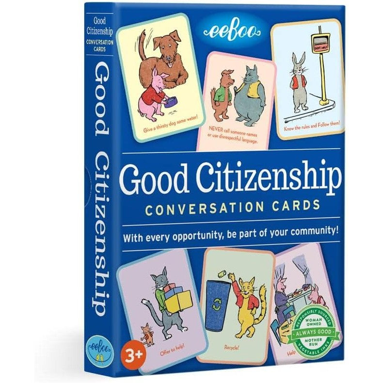 Good Citizenship Conversation Flash Cards