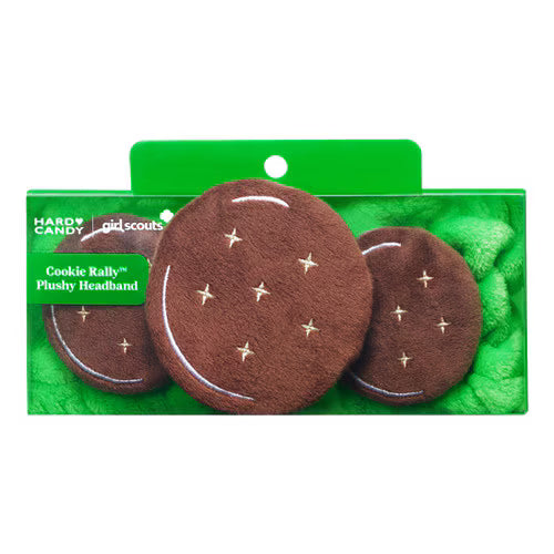 Hard Candy x Girl Scouts Cookie Rally Plushy Headband - Thin Mints