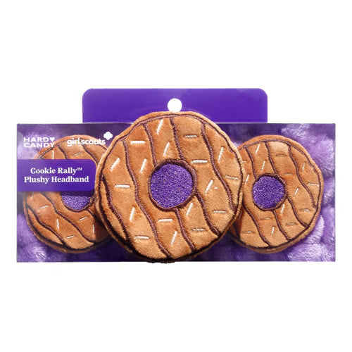 Hard Candy x Girl Scouts Cookie Rally Plushy Headband - Coconut Caramel