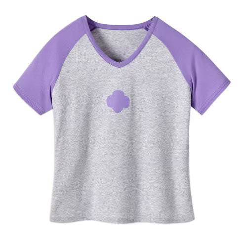 Heather Gray V-Neck Raglan T-Shirt - Teen