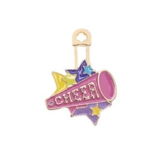 I AM Cheer Megaphone Personal Pin