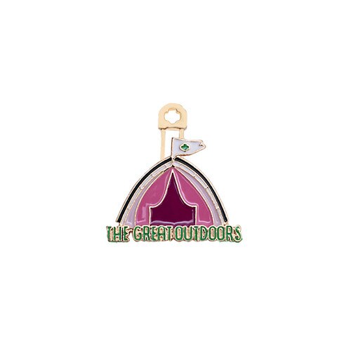I AM The Greate Outdoors Personal Pin