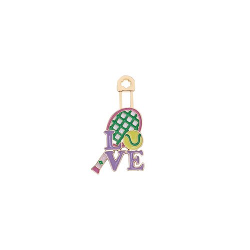 I AM Love Tennis Personal Pin
