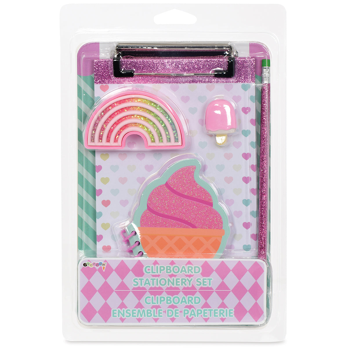 Ice Cream Clipboard Set