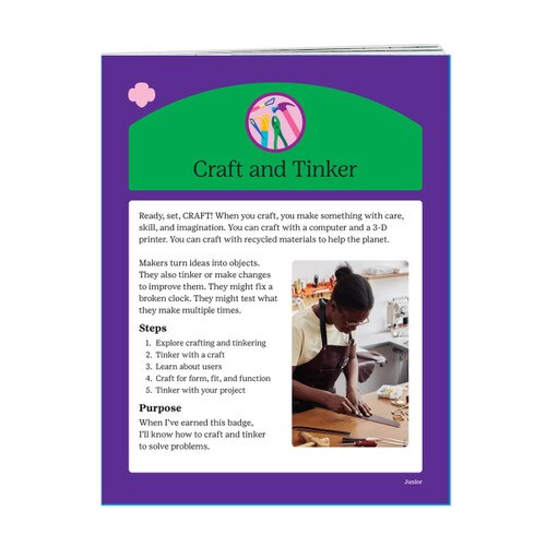 Junior Craft and Tinker Badge Requirements