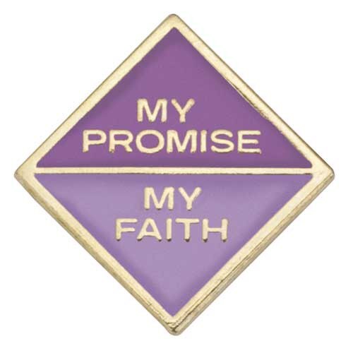 Junior My Promise, My Faith Pin - Year 2