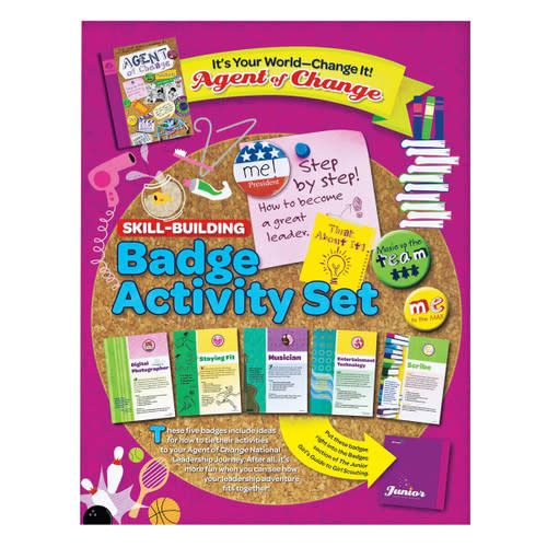 Junior It's Your World Badge Activity Set