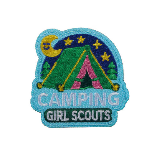 Camping Tent Iron-On Patch