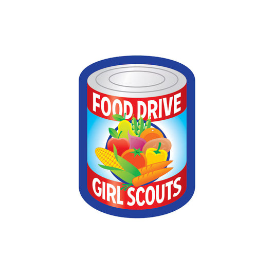 Food Drive Can Sew-On Patch