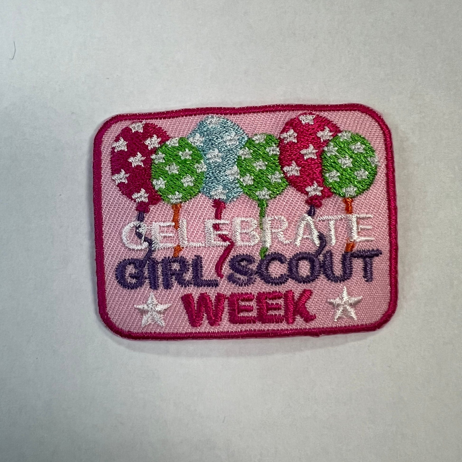 Celebrate Girl Scout Week Patch