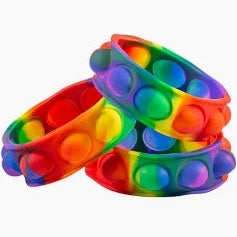 Rainbow Pop Fidget Bracelet