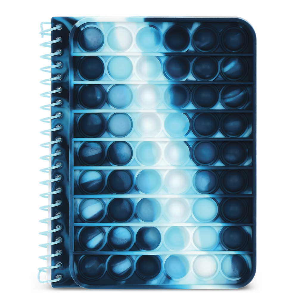 Blue Tie Dye Pop Journal