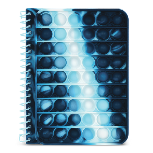 Blue Tie Dye Pop Journal