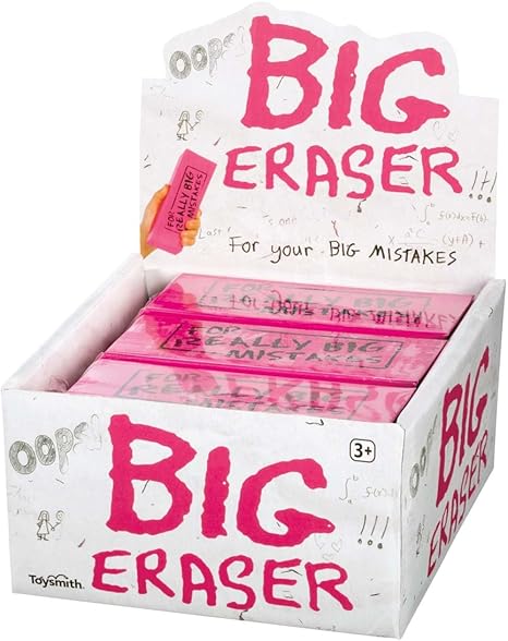 really big eraser