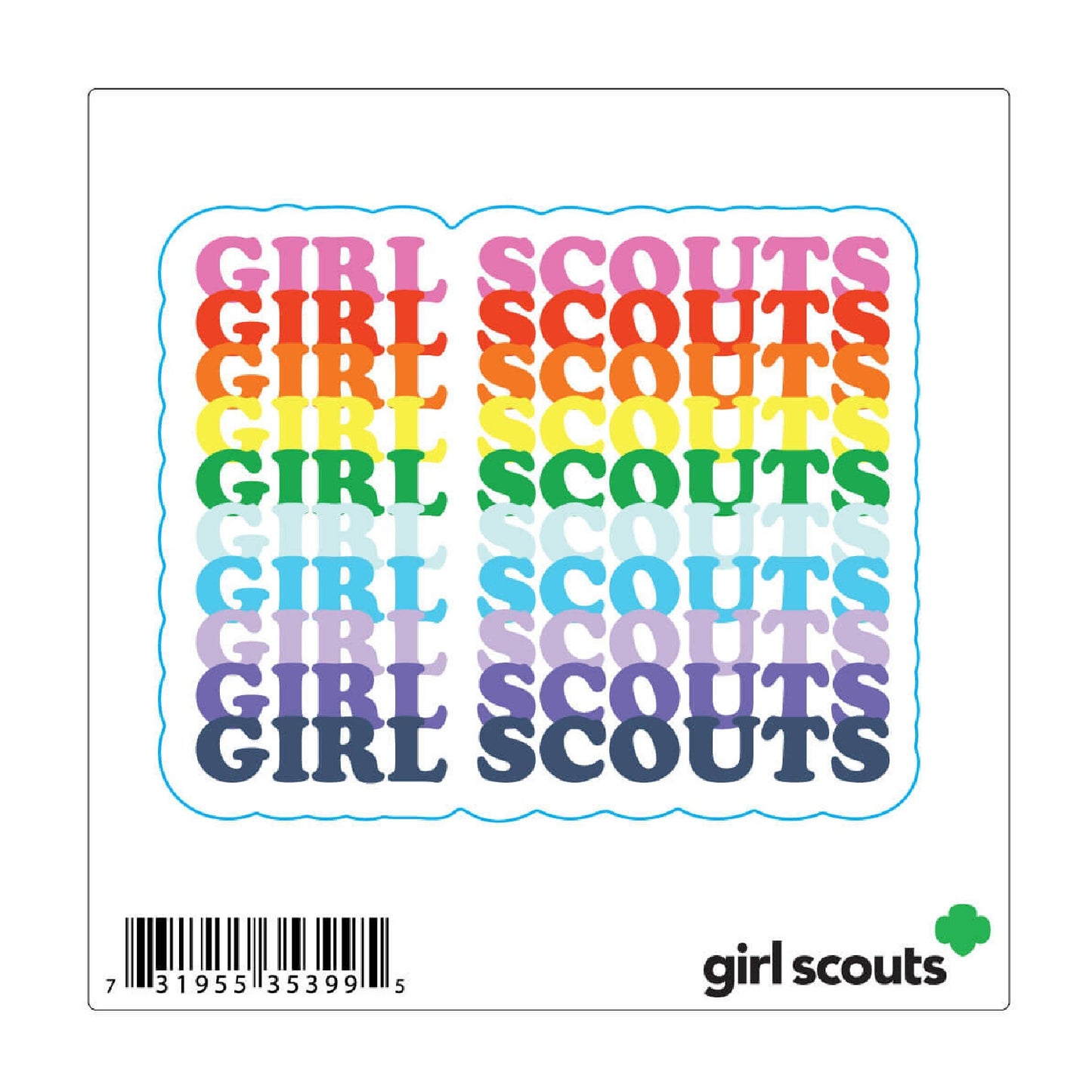 Girl Scouts Repeat Decal