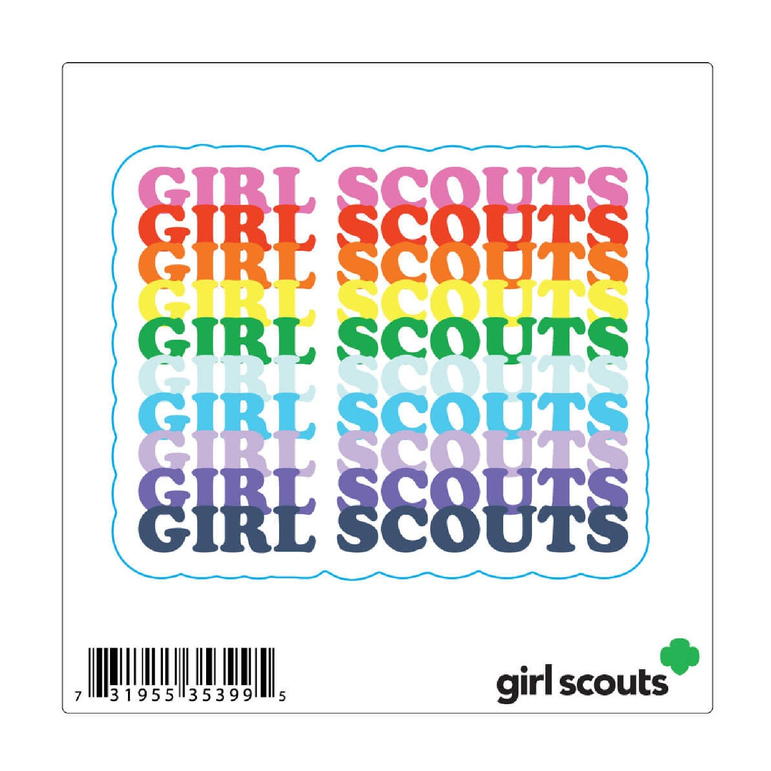 Girl Scouts Repeat Decal