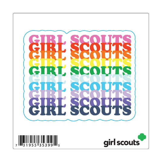 Girl Scouts Repeat Decal