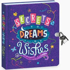Secrets, Dreams, Wishes Glow in the Dark journal